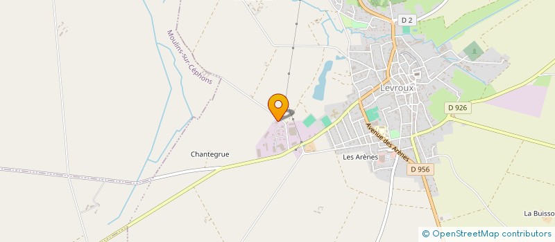 localisation de l'entreprise GRC INVEST à LEVROUX