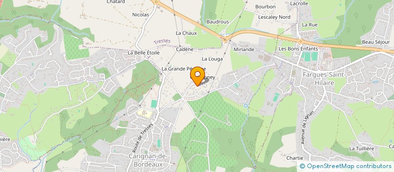 localisation de l'entreprise GRC VAUGIRARD  QUINSAC