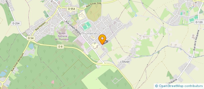 localisation de l'entreprise GRCONSULT  THUMERIES