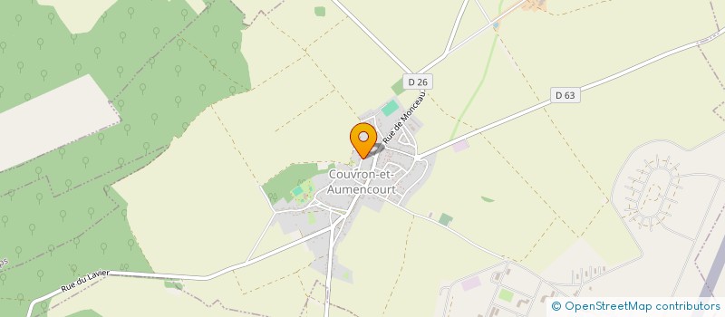 localisation de l'entreprise GRD à COUVRON-ET-AUMENCOURT