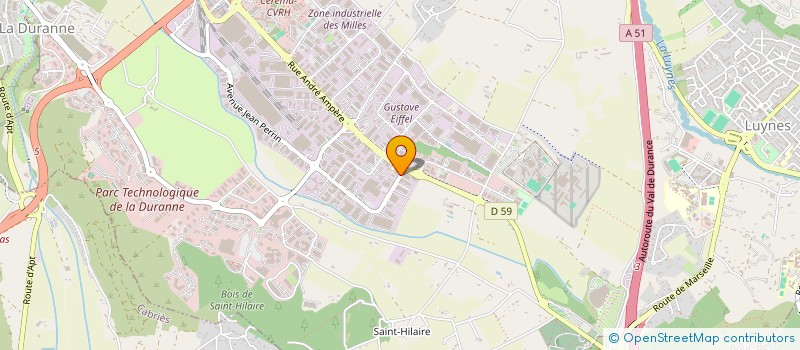 localisation de l'entreprise GRD INVEST PERPIGNAN à AIX-EN-PROVENCE