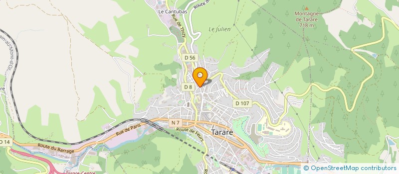 localisation de l'entreprise GRD RENOVATION  TARARE