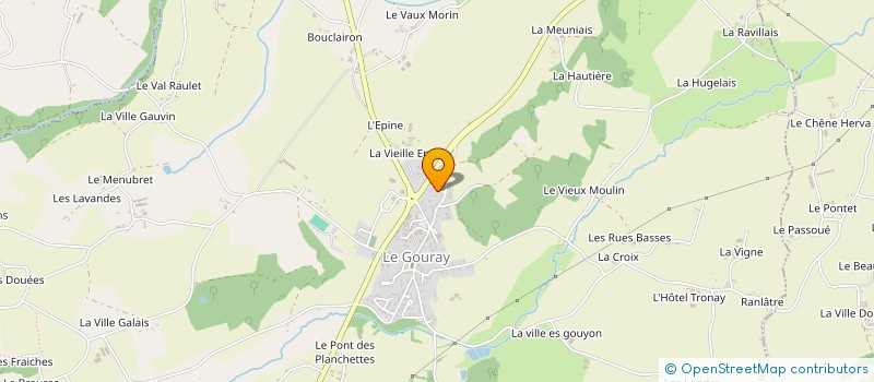 localisation de l'entreprise GRD THERMIQUE à LE MENE