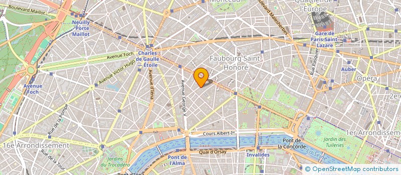 localisation de l'entreprise GRD VICTORIA  PARIS
