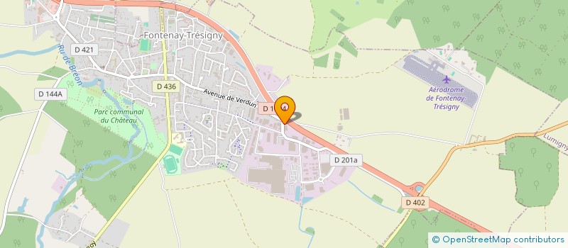 localisation de l'entreprise GRDM AUTOS  FONTENAY-TRESIGNY