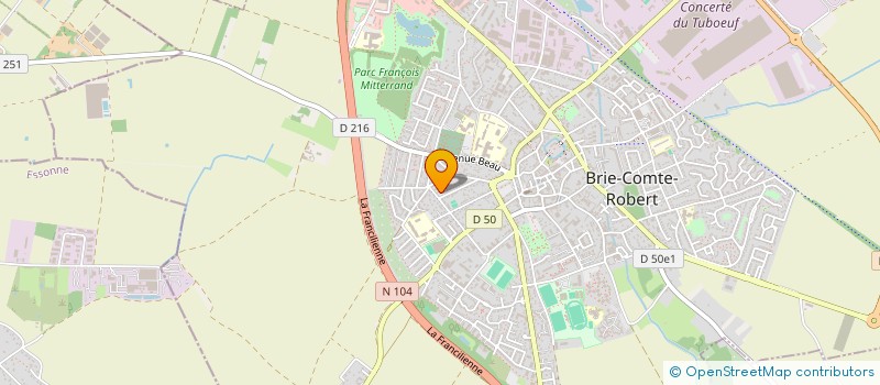 localisation de l'entreprise GRDS  BRIE-COMTE-ROBERT