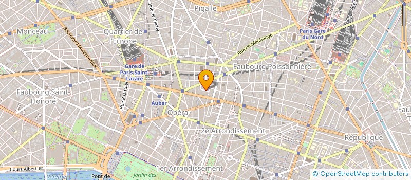 localisation de l'entreprise GRE PANEU COEUR MARAIS SCI  PARIS