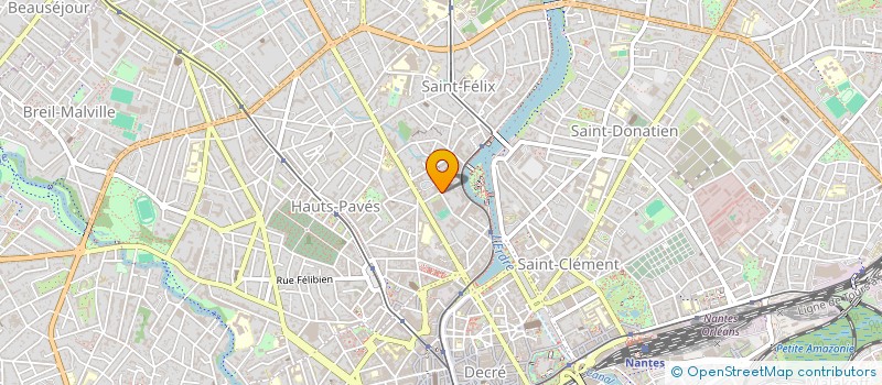 localisation de l'entreprise GREAPZ à NANTES