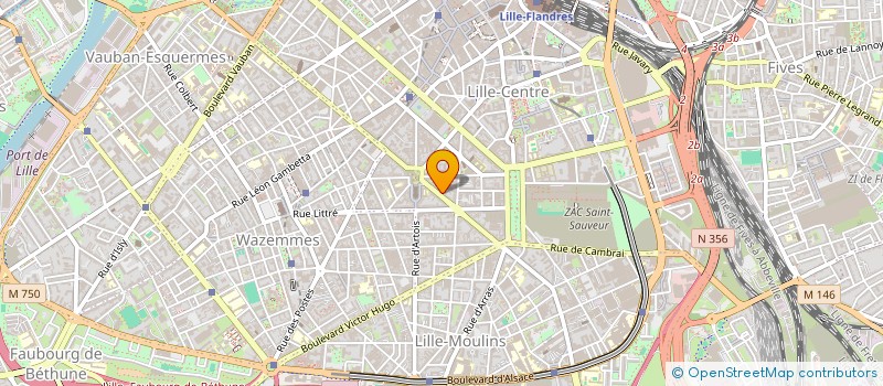 localisation de l'entreprise GREASY CHIKEN à LILLE