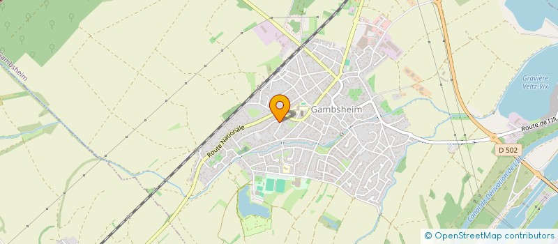 localisation de l'entreprise GREAT ASSETS  GAMBSHEIM
