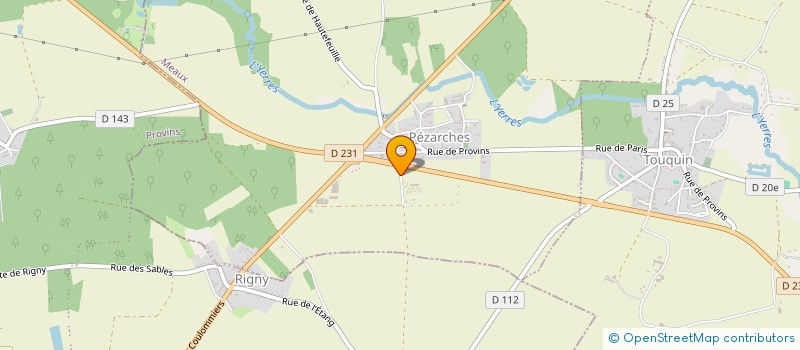 localisation de l'entreprise GREAT CANDY  PEZARCHES