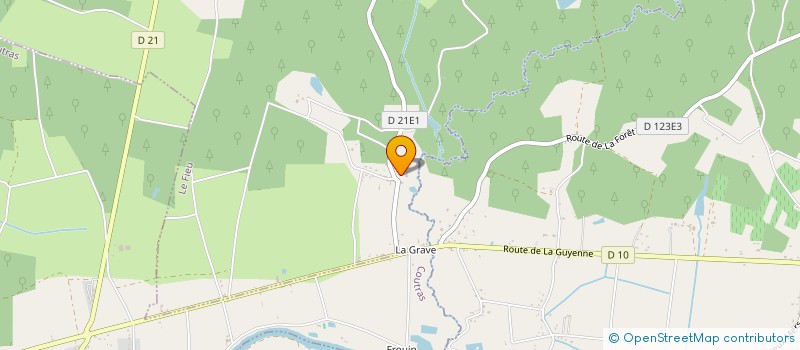 localisation de l'entreprise GREAT HONESTY SAS à LIBOURNE