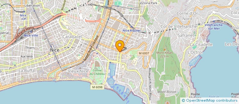 localisation de l'entreprise GREAT I AM MEDIA  NICE