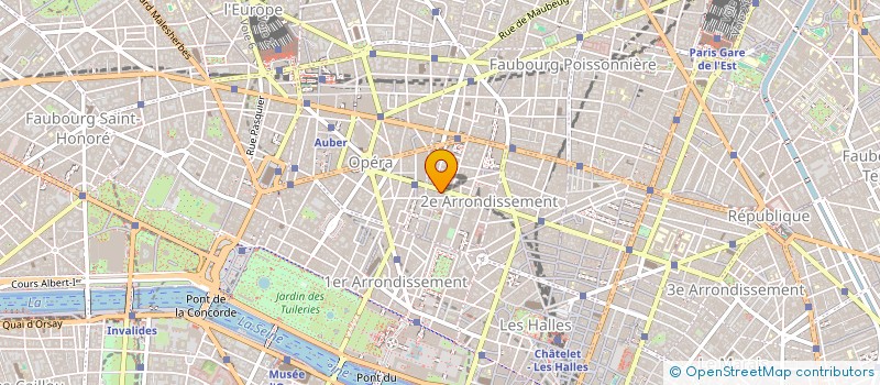 localisation de l'entreprise GREAT MOON  PARIS