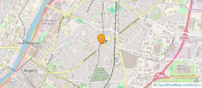 localisation de l'entreprise GREAT NANNIES à ANGERS