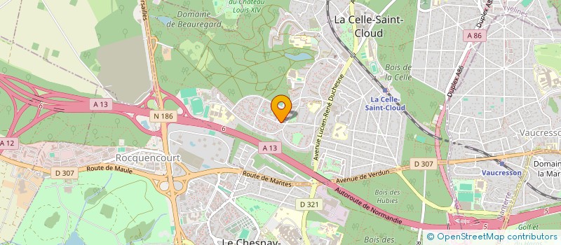 localisation de l'entreprise GREAT TRANSPORT  LA CELLE-SAINT-CLOUD