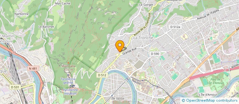 localisation de l'entreprise GREATGORILLA COMPANY  GRENOBLE