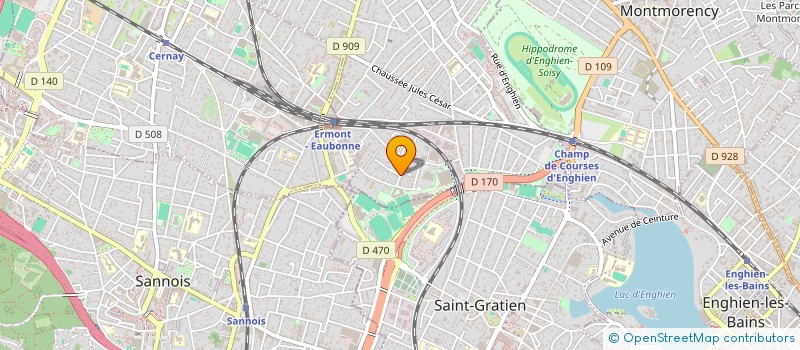 localisation de l'entreprise GREAUDSTUDIO à EAUBONNE