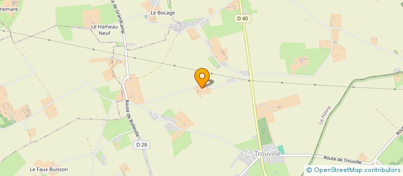 localisation de l'entreprise GREAUME FRERES à TROUVILLE