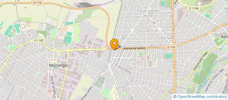 localisation de l'entreprise GREBERT PREMIUM VTC  PARAY-VIEILLE-POSTE