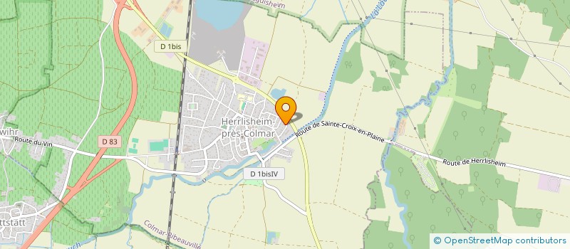 localisation de l'entreprise GREC  EGUISHEIM