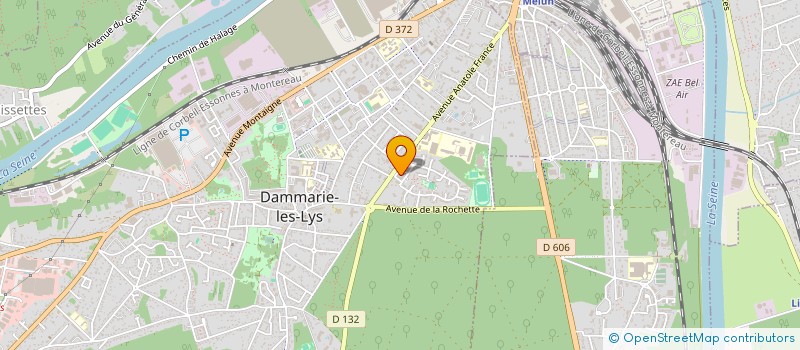 localisation de l'entreprise GREC&CO à DAMMARIE-LES-LYS