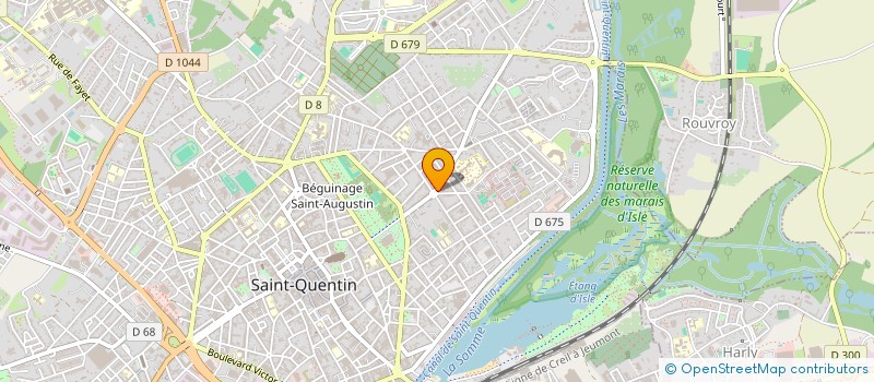 localisation de l'entreprise GREC DU COIN à SAINT-QUENTIN