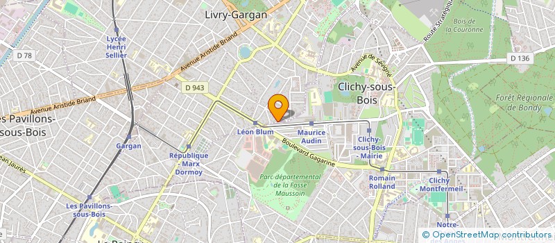 localisation de l'entreprise GREC EXPRESS à LIVRY-GARGAN