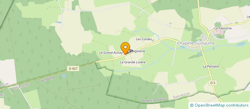 localisation de l'entreprise GRECAM à CHAPELLE-GUILLAUME