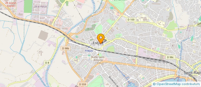 localisation de l'entreprise GRECH à FREJUS