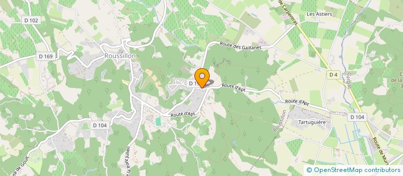 localisation de l'entreprise GRECH PATRIMOINE  ROUSSILLON