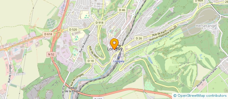 localisation de l'entreprise GRECO à LONGWY