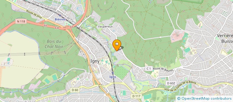 localisation de l'entreprise GRECO CASADESUS K  VERRIERES-LE-BUISSON