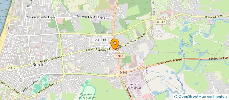 localisation de l'entreprise GRECOURT PIERRE ET DOMINIQUE à BERCK