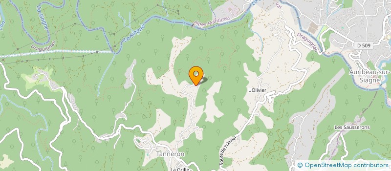 localisation de l'entreprise GRECZED  TANNERON