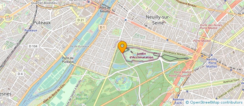 localisation de l'entreprise GREDECO SARL - GROUPE DE RECHERCHE ET D'EVALUATION EN DERMATOLOGIE ET COSMETOLOGIE à PARIS