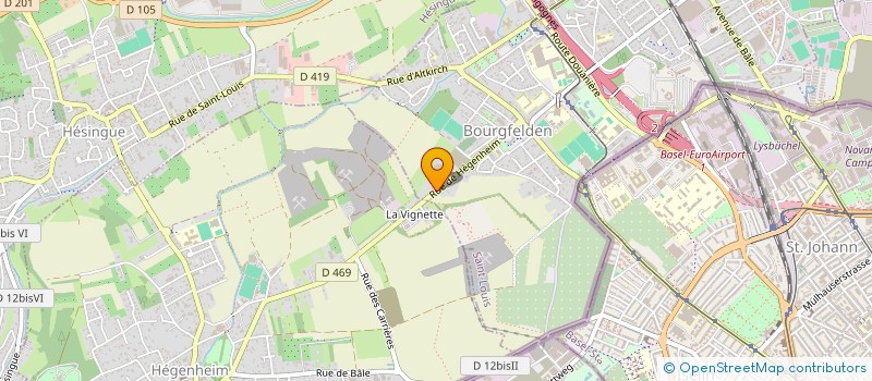 localisation de l'entreprise GREDER SERVICES à SAINT-LOUIS