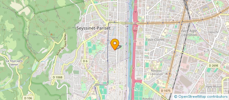 localisation de l'entreprise GREED ISLAND à SEYSSINET-PARISET