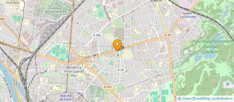 localisation de l'entreprise GREEDY'S à SAINT-DENIS