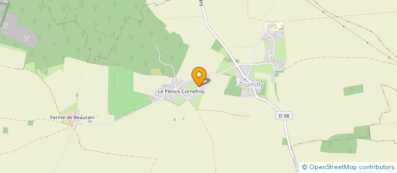 localisation de l'entreprise GREEMENTS D'HIER ET D'AUJOURD'HUI  TRUMILLY