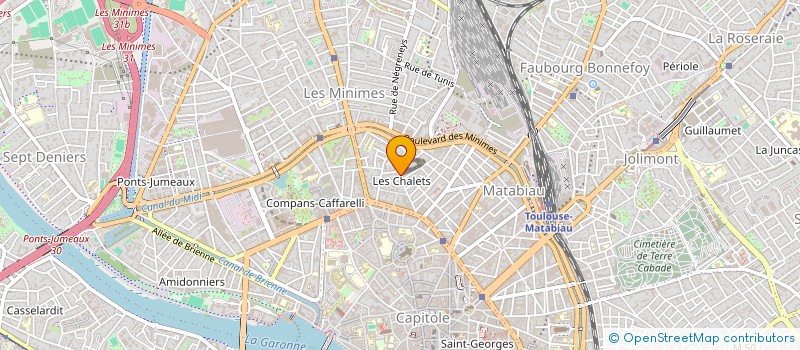 localisation de l'entreprise GREEN 10  TOULOUSE