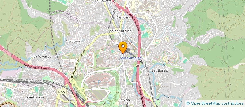 localisation de l'entreprise GREEN 13 SERVICES à MARSEILLE