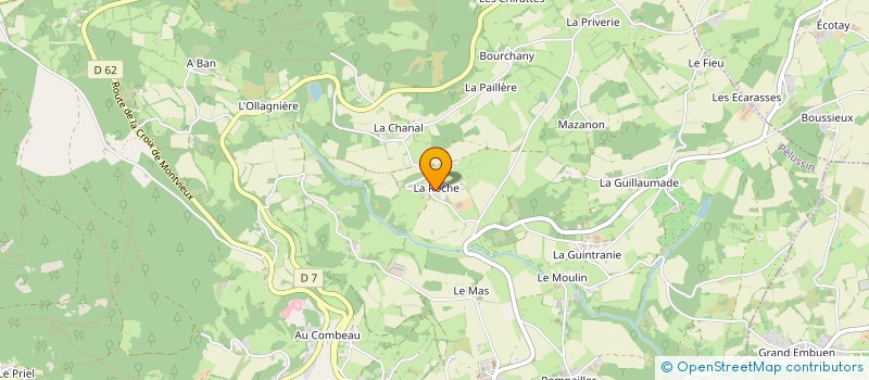 localisation de l'entreprise GREEN  LA CHAPELLE-VILLARS