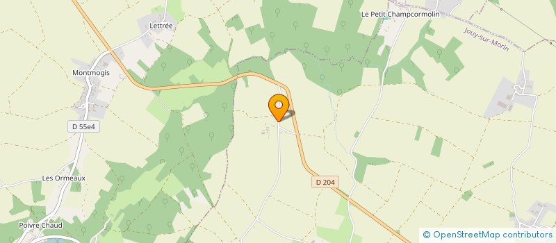 localisation de l'entreprise GREEN  JOUY-SUR-MORIN