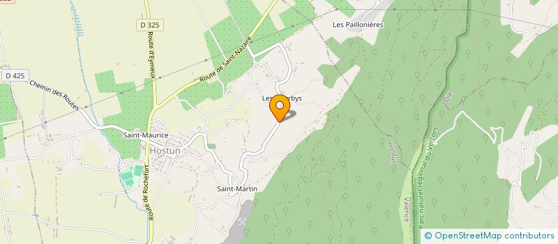 localisation de l'entreprise GREEN  HOSTUN