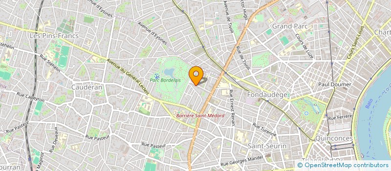 localisation de l'entreprise GREEN  BORDEAUX