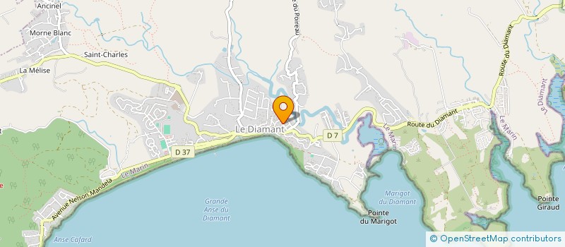 localisation de l'entreprise GREEN  LE DIAMANT