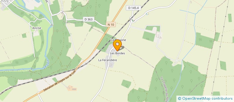 localisation de l'entreprise GREEN à VALD'YERRE