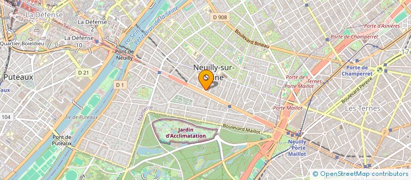 localisation de l'entreprise GREEN ACCESS ACADEMY à NEUILLY-SUR-SEINE
