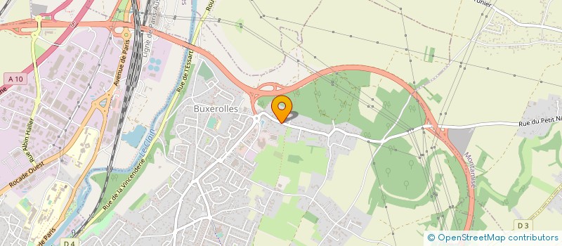 localisation de l'entreprise GREEN ALLIANCE  BUXEROLLES